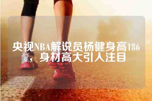 央视NBA解说员杨健身高186，身材高大引人注目