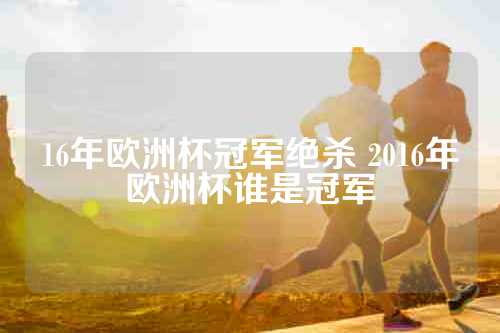 16年欧洲杯冠军绝杀 2016年欧洲杯谁是冠军
