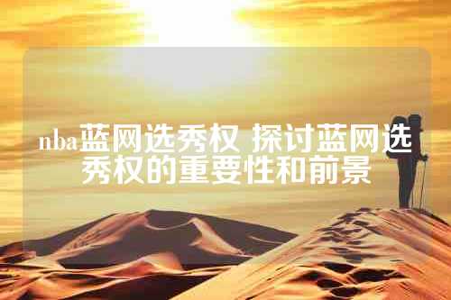 nba蓝网选秀权 探讨蓝网选秀权的重要性和前景