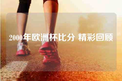 2000年欧洲杯比分 精彩回顾
