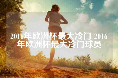 2016年欧洲杯最大冷门 2016年欧洲杯最大冷门球员