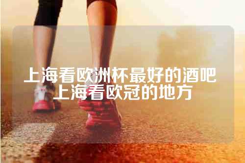 上海看欧洲杯最好的酒吧 上海看欧冠的地方