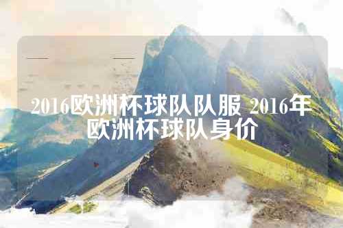 2016欧洲杯球队队服 2016年欧洲杯球队身价